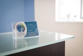 Visitenkarten mit Praxisinformationen 