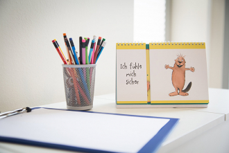 Ausruck von Emotionen über Bildkarten