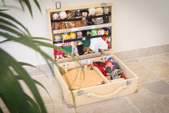 Therapiematerial Handpuppen